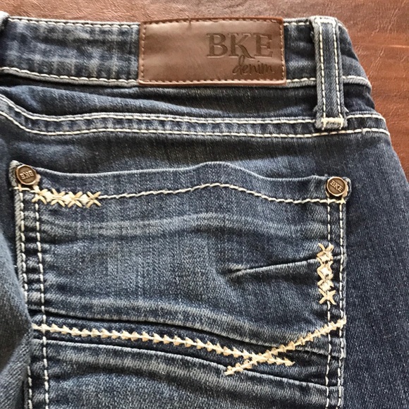 BKE jeans size 26” x 33.5 used